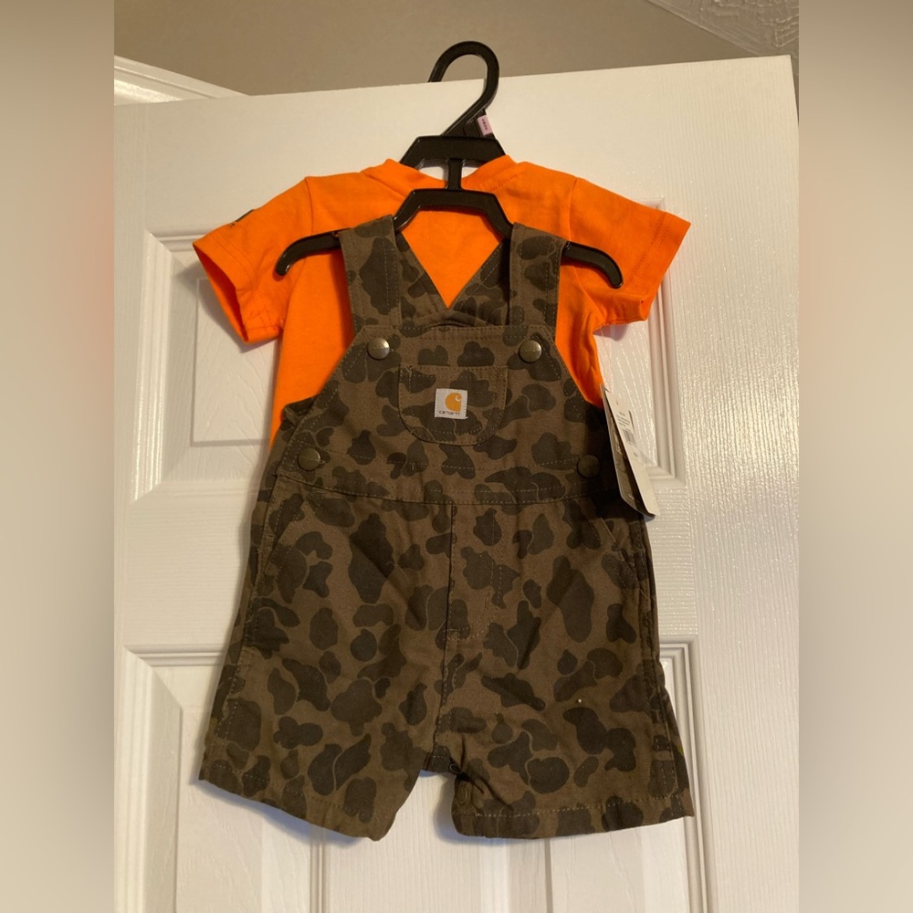 Carhartt Overalls and undershirt 9M